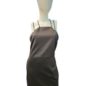 Charlotte Russe Black Angular Hem Dress XL Special Occassion wedding Party NEW